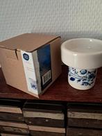 Heinen Delfts Blauw. Waxinelicht houder, Huis en Inrichting, Woonaccessoires | Kandelaars en Kaarsen, Ophalen of Verzenden, Blauw