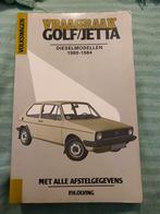 Vraagbaak Volkswagen Golf/Jetta Diesel, Ophalen of Verzenden