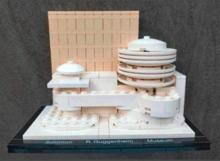 Lego architecture 21004 Guggenheim Museum Frank Lloyd Wright, Kinderen en Baby's, Speelgoed | Duplo en Lego, Gebruikt, Lego, Ophalen of Verzenden
