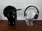 Vintage retro glazen hoofden oa voor decoratie jaren 60-70., Ophalen of Verzenden, Huis en Inrichting
