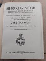 Het Oranje Kruis Boekje 1935 instructieboekje, Antiek en Kunst, Antiek | Boeken en Bijbels, Ophalen of Verzenden