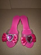 Roze Verkleed Slippertjes met hakje leuk voor verkleedfeestj, Schoentjes, Meisje, Zo goed als nieuw, Geen