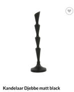 Set van Kandelaar & Kaars - Voor €19.99!, 25 tot 50 cm, Zwart, Nieuw, Ophalen of Verzenden