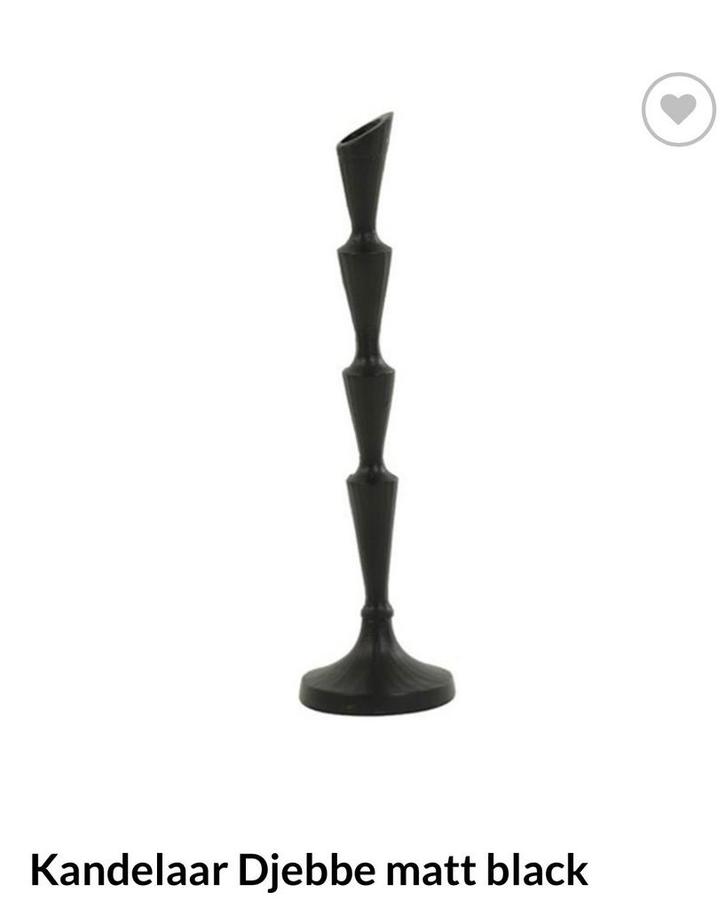 Set van Kandelaar & Kaars - Voor €19.99!, Huis en Inrichting, Woonaccessoires | Kandelaars en Kaarsen, Nieuw, Kandelaar, 25 tot 50 cm