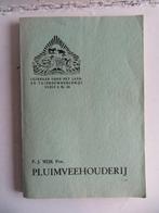Pluimveehouderij Leidraad Land-en tuinbouw 1955, Ophalen of Verzenden, Gelezen, Pluimvee