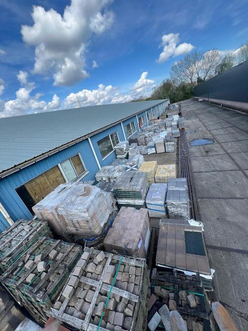 bestrating NU VOOR €15,- pm2, Tuin en Terras, Tegels en Klinkers, Nieuw, Klinkers, Beton, 10 m² of meer, Ophalen