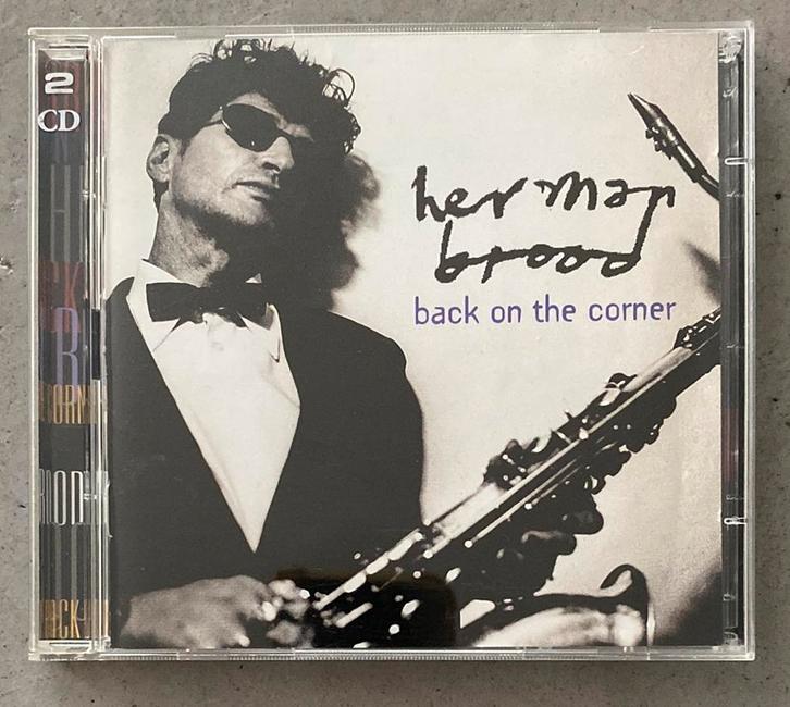 Herman Brood - Back on the corner (cd + cd-rom), Cd's en Dvd's, Cd's | Jazz en Blues, Zo goed als nieuw, Jazz en Blues, 1980 tot heden