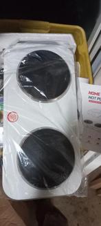 Dubbele kookplaat Electrisch nieuw, Nieuw, 3 kookzones of minder, Ophalen of Verzenden, Vrijstaand