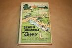 Zeven jongens in den grond. Vletter. Uitgave 1920., Boeken, Ophalen of Verzenden, Gelezen