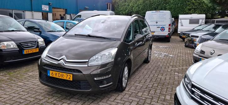 Citroën C4 (Grand) Picasso 1.6 VTI 2013 Bruin , met APK!, Auto's, Citroën, Particulier, C4 (Grand) Picasso, ABS, Airbags, Airconditioning