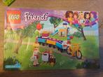 41111 feest trein lego friends, Kinderen en Baby's, Speelgoed | Duplo en Lego, Ophalen of Verzenden, Zo goed als nieuw, Complete set
