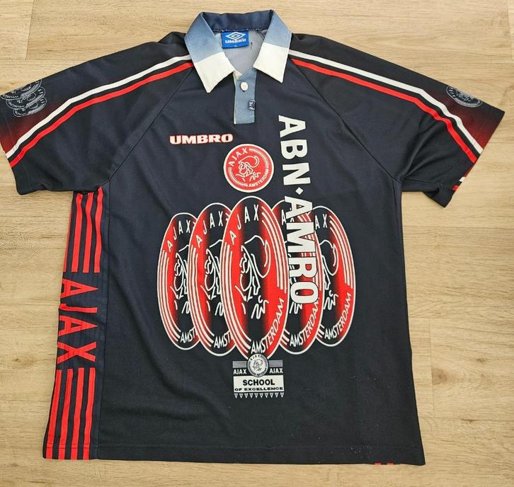Ajax vintage voetbalshirt 1997-1998, Verzamelen, Sportartikelen en Voetbal, Zo goed als nieuw, Shirt, Ajax, Ophalen of Verzenden