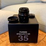 Fujifilm Fujinon 35mm f2 R WR - nieuwstaat,compleet-, Verzenden, Zo goed als nieuw, Standaardlens, Zoom