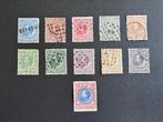 1872-1888 Koning Willem III NVPH nr 19-29 gestempeld, Postzegels en Munten, Postzegels | Nederland, T/m 1940, Verzenden, Gestempeld