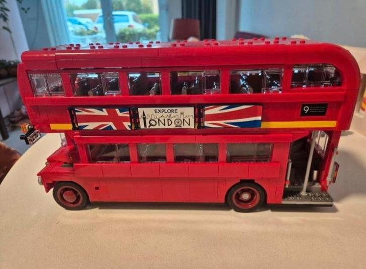Lego London bus, Kinderen en Baby's, Speelgoed | Duplo en Lego, Zo goed als nieuw, Lego, Complete set, Ophalen of Verzenden