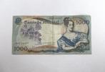 Portugal 1000 Escudos 1967 bankbiljet., Ophalen of Verzenden