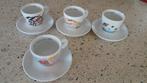 Illy espresso kopje en schotel, vintage '92 collectie,, Ophalen of Verzenden, Zo goed als nieuw, Porselein, Kop en/of schotel