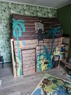Ikea Hoogslaper met Jungle Tent, Kinderen en Baby's, Kinderkamer | Stapelbedden en Hoogslapers, Ophalen, Gebruikt, Hoogslaper