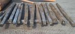 Oud eiken balken, eiken palen, barnwood, oud eiken., Tuin en Terras, Palen, Balken en Planken, Ophalen