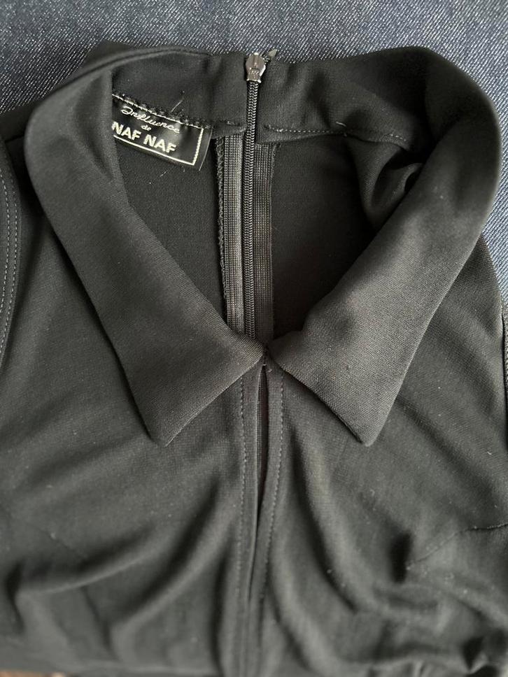 Vintage Naf Naf Jumpsuit Maat S Zwart, Kleding | Dames, Jumpsuits, Zo goed als nieuw, Maat 36 (S), Zwart, Ophalen of Verzenden