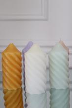Kaarsen in verschillende kleuren, Ophalen of Verzenden, Zo goed als nieuw, Overige materialen, Minder dan 25 cm