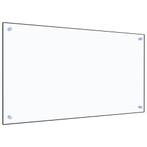 Spatscherm keuken 90x50 cm gehard glas transparant, 2441EA, Nieuw, Ophalen of Verzenden, Info@variatostore.com