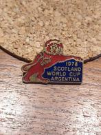 1978 Scotland World Cup Argentina, Ophalen of Verzenden, Zo goed als nieuw, Sport, Speldje of Pin