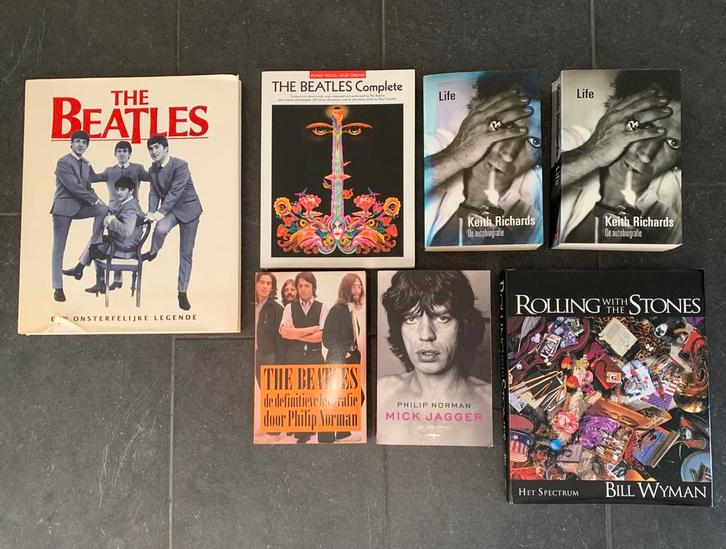 Biografieën Popsterren, Boeken, Biografieën, Zo goed als nieuw, Ophalen