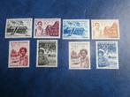 NED. NIEUW GUINEA 1956-1957; 2 series KINDERZEGELS, Postzegels en Munten, Verzenden, Postfris, Nieuw-Guinea