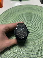 Hublot horloge zwart automatisch uurwerk!, Sieraden, Tassen en Uiterlijk, Horloges | Heren, Nieuw, Overige merken, Staal, Ophalen of Verzenden