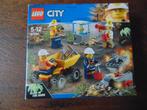 Lego City 60184 Mijnbouwteam met glow in the dark spin, Ophalen of Verzenden, Zo goed als nieuw, Complete set, Lego