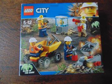 Lego City 60184 Mijnbouwteam met glow in the dark spin beschikbaar voor biedingen
