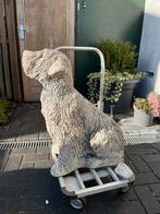 Tuinbeeld Bouvier - Hond, Tuin en Terras, Ophalen, Gebruikt, Beton, Dierenbeeld