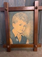 Antiek Schilderij van Mike Gordon, Ophalen of Verzenden