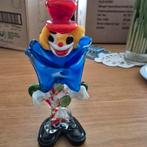 Glazen Clown Figuur Murano glas italie, Ophalen of Verzenden
