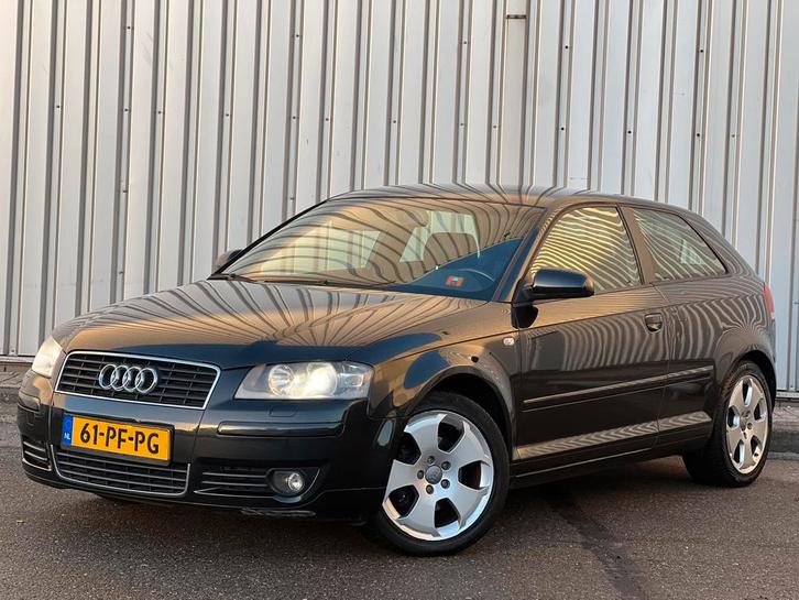 Audi A3 2.0 FSI 3D S line Xenon BOSE Leer 2Eig NW APK NAP!, Auto's, Audi, Bedrijf, A3, ABS, Airbags, Airconditioning, Bluetooth