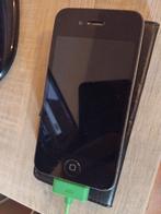 iPhone 4, Telecommunicatie, Mobiele telefoons | Apple iPhone, Ophalen, Zwart, Zonder simlock, Niet werkend