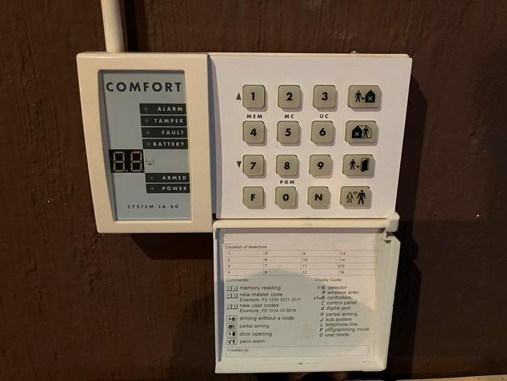 Jablotron Alarmsysteem met Sensoren en Key Modules, Doe-het-zelf en Verbouw, Alarmsystemen, Gebruikt, Compleet systeem, Beweging