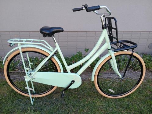 Prachtig lichtgroen 28Inch Omafiets damesfiets, Fietsen en Brommers, Fietsen | Dames | Omafietsen, Zo goed als nieuw, 50 tot 53 cm