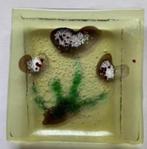 Glazen, handgemaakt, uniek theetipje bloemen hartjes harten, Huis en Inrichting, Keuken | Servies, Ophalen of Verzenden, Zo goed als nieuw