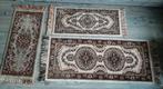 3 oosterse tafel/vloer kleedjes met franje, Ophalen of Verzenden