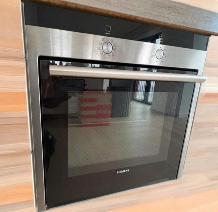 Siemens inbouwoven, Witgoed en Apparatuur, Ovens, Zo goed als nieuw, Inbouw, Oven met grill, 45 tot 60 cm, 60 cm of meer, Hete lucht
