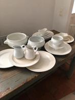ANTIEK WIT AARDEWERK SERVIES VEEL KEUZE !, Antiek en Kunst, Ophalen of Verzenden