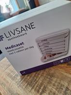 NIEUW! Medicijn weekcassette met 5 vakken p/d. Bieden mag!, Diversen, Verpleegmiddelen, Ophalen of Verzenden, Nieuw