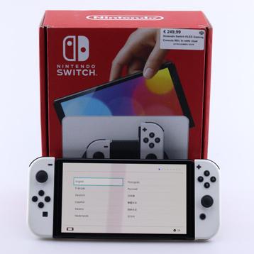 Nintendo Switch OLED Gaming Console Wit | In nette staat beschikbaar voor biedingen