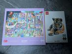 2 puzzels van de Hema, Hobby en Vrije tijd, Denksport en Puzzels, Ophalen of Verzenden, 500 t/m 1500 stukjes, Zo goed als nieuw