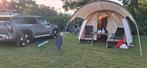 Te koop: tunneltent basecamp ambato 5 deluxe, Ophalen, Gebruikt
