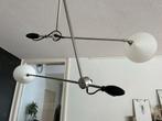 Verstelbare Designlamp, Huis en Inrichting, Lampen | Hanglampen, Ophalen, Zo goed als nieuw, Metaal, 75 cm of meer