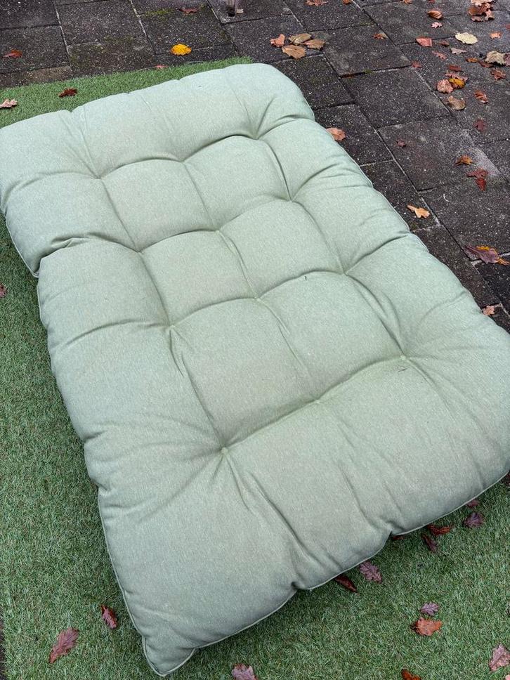 Palletkussens - groen, Tuin en Terras, Tuinstoelen, Nieuw, Overige materialen, Ophalen