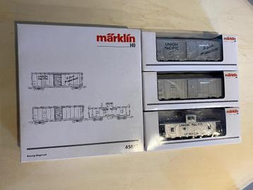 Marklin 45652 H0 3-Delige wagonset 'Bouwtrein' Union Pacific beschikbaar voor biedingen